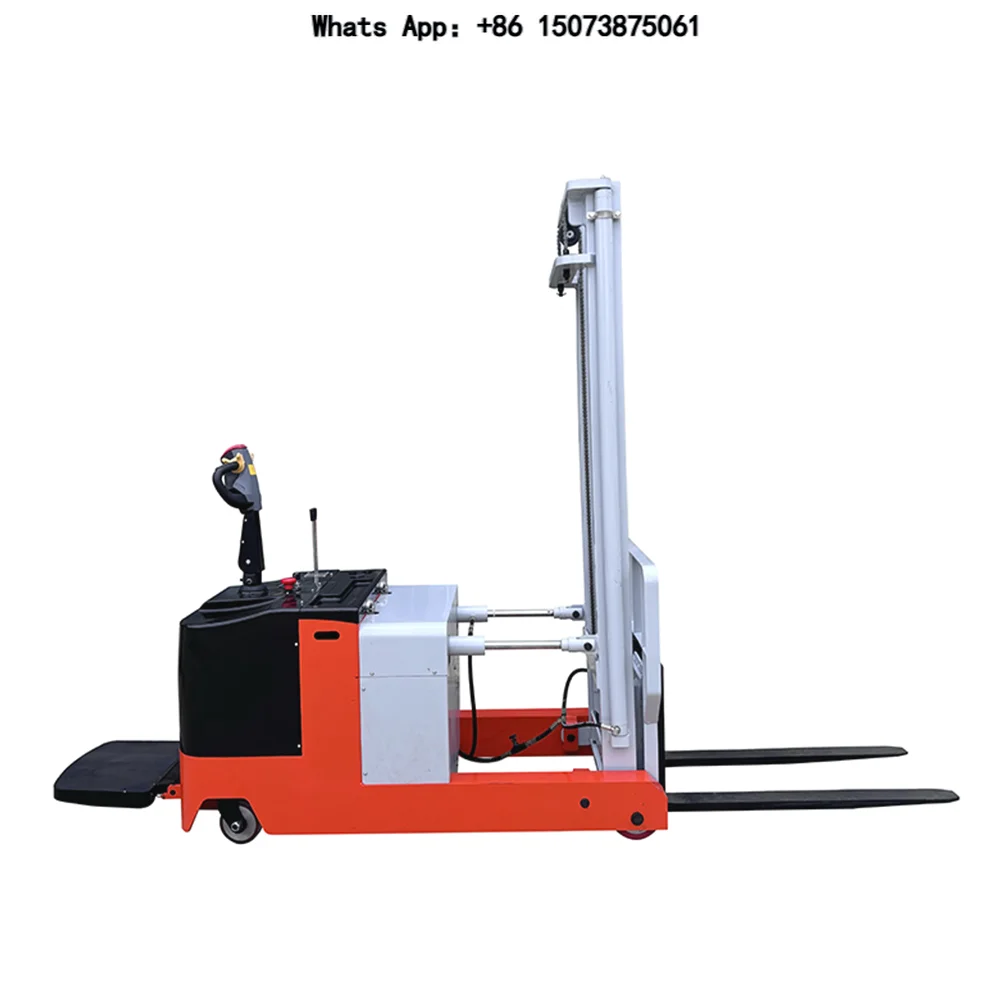 Customizable balance electric stacker forklift 1 ton 4.5 meters warehouse material handling forklift