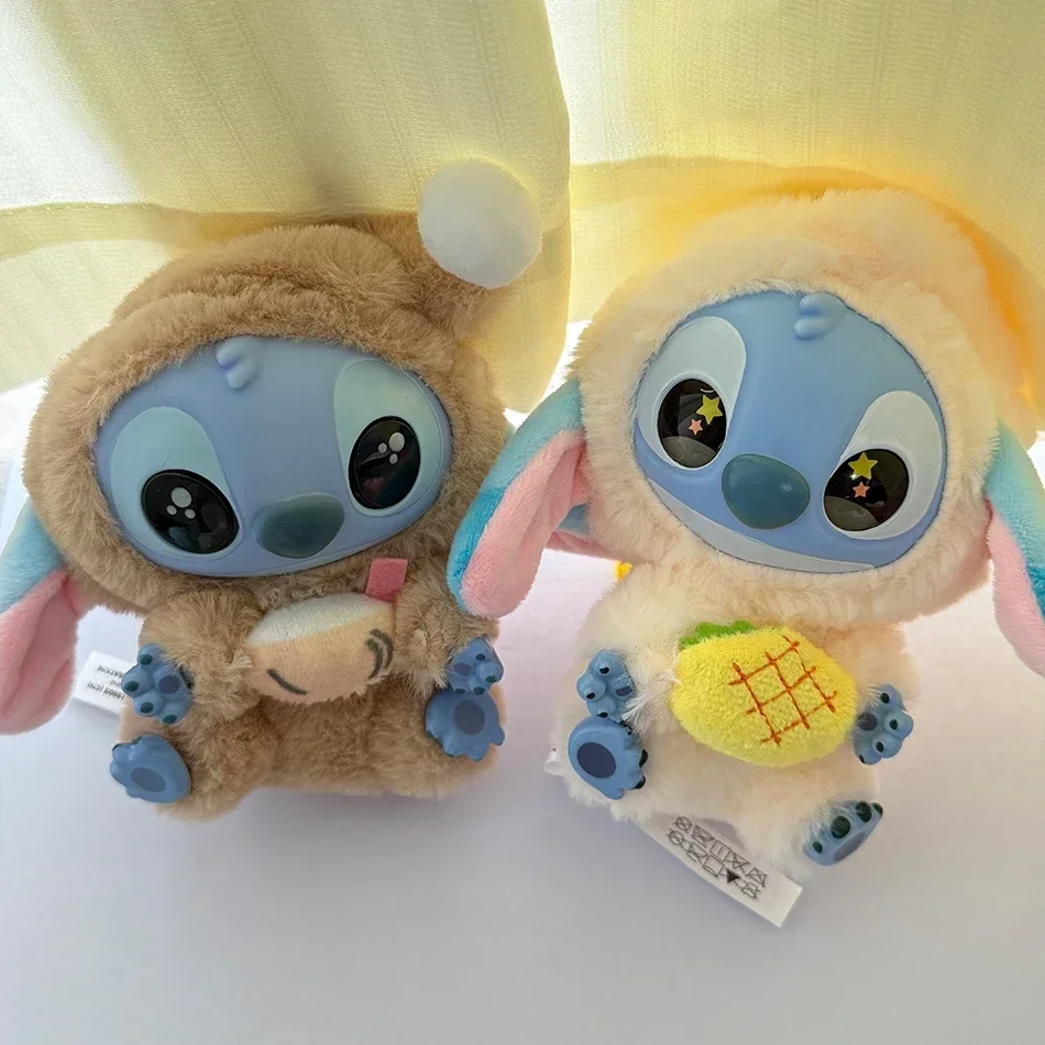 2025hot Stitch Eat Something Before Sleep Series กล่องสุ่มตุ๊กตาไวนิลน่ารัก Labu V3 ของเล่นตุ๊กตา กล่องปริศนา ของตกแต่ง พวงกุญแจ ของขวัญ