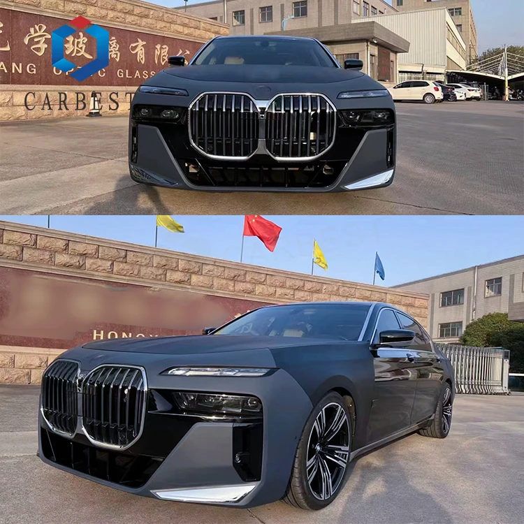 CARBEST New Style Conversion Upgrade Car Body Kit For BMW 7 Series F02 2009-2015 Upgrade To G70(2023+) Body Parts