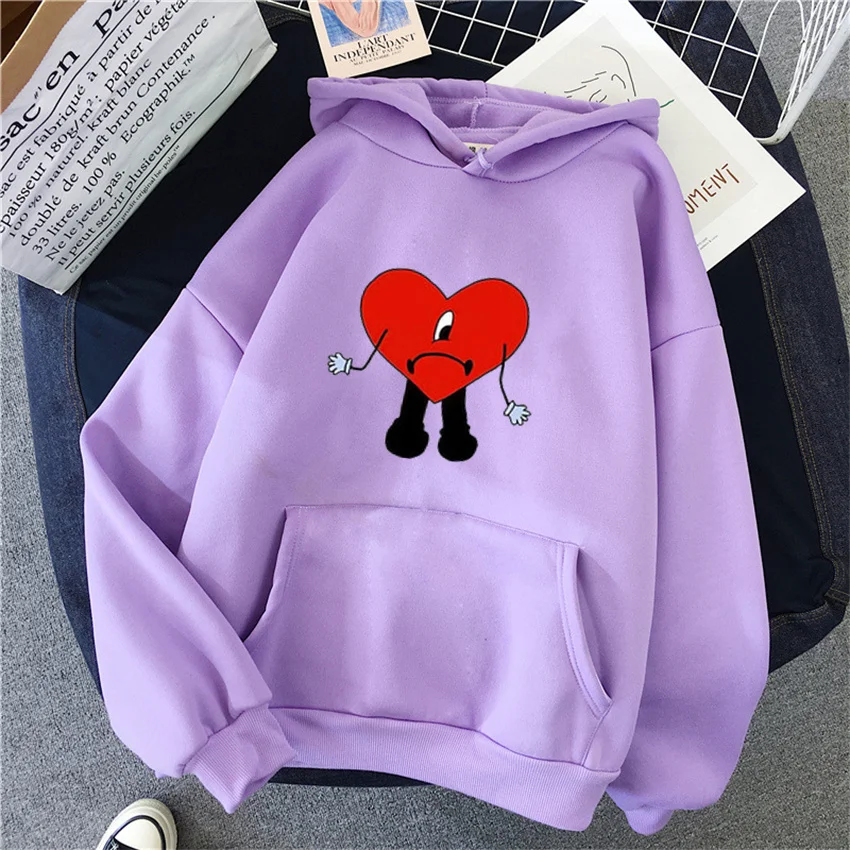 Bad Bunny UN VERANO SIN TI Women Hoodies Fashion Hip Hop Fleece Woman Casual Streetwear Male Hoody Pullover Unisex Y2K Clothes