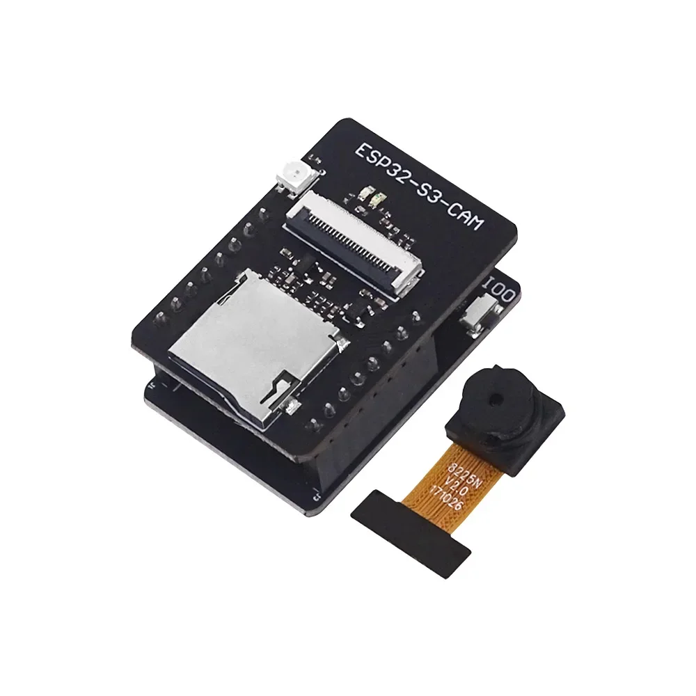 ESP32-S3 Cam Ontwikkeling Board Wifi + Bluetooth Module ESP32-S3-N16R8 Gecoloceerd Met Ov2640 Camera