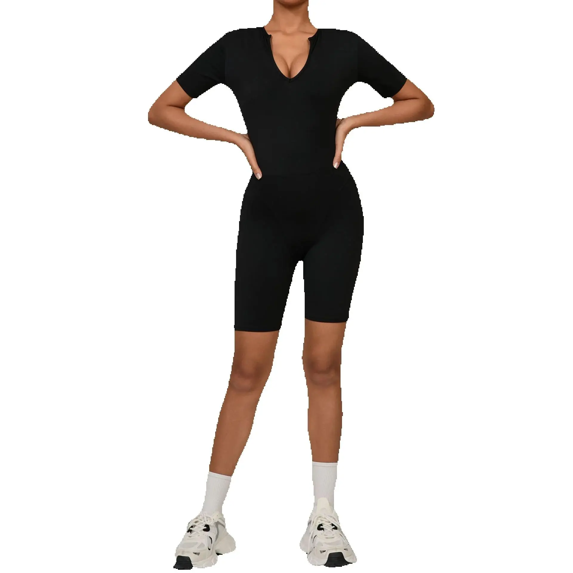 

Леггинсы, комбинезоны, женский спортивный костюм, комплект для йоги, цельный спортивный комплект, спортивный комбинезон с короткими рукавами и пуш-ап, одежда для тренировок, боди для фитнеса