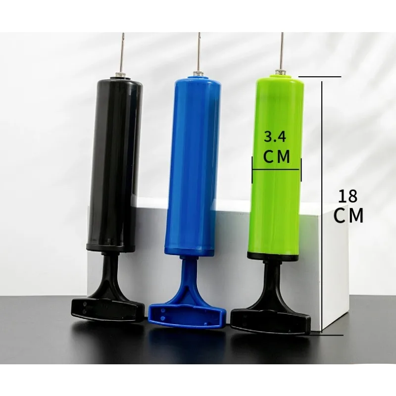 Draagbare voetbal volleybal basketbal balpomp luchtnaald ballon zwemmen ringpomp