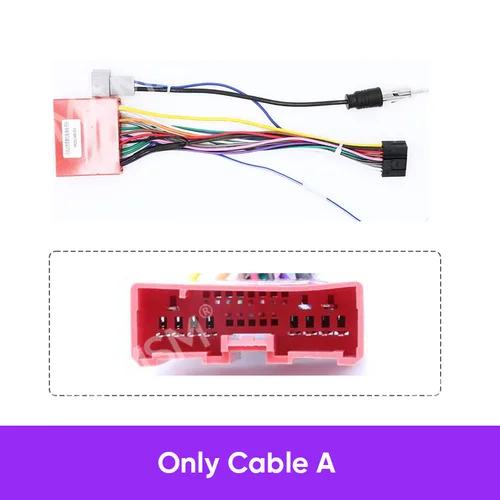 Imagen 2 del producto MAMSM 2014-2017 para Mazda 3/Axela marco de fascias de Radio de coche arnés de Panel estéreo de 9 pulgadas adaptador de Cable de alimentación decodificador Canbus