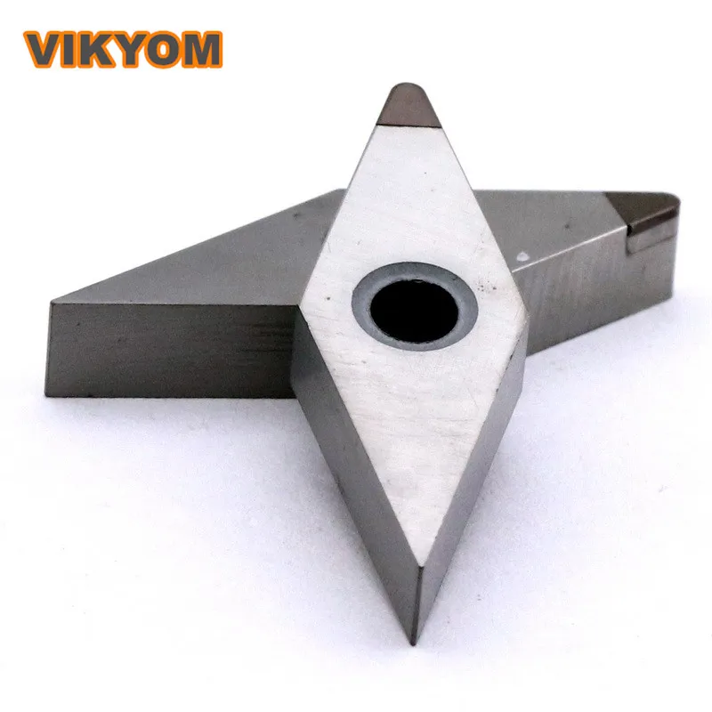 5 Pieces Of VCGT Series High-hardness CNC Car Knife Granular Quenching Steel Processing CBN Material