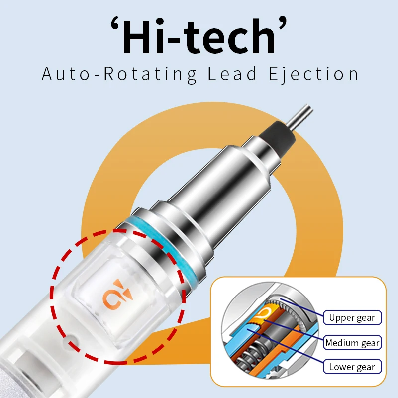 

Japan Uni Mitsubishi Kuru Toga Auto-Rotating Mechanical Pencil M5-450, Hb Lead, Break-Resistant Design, Ideal for Exams M5-559