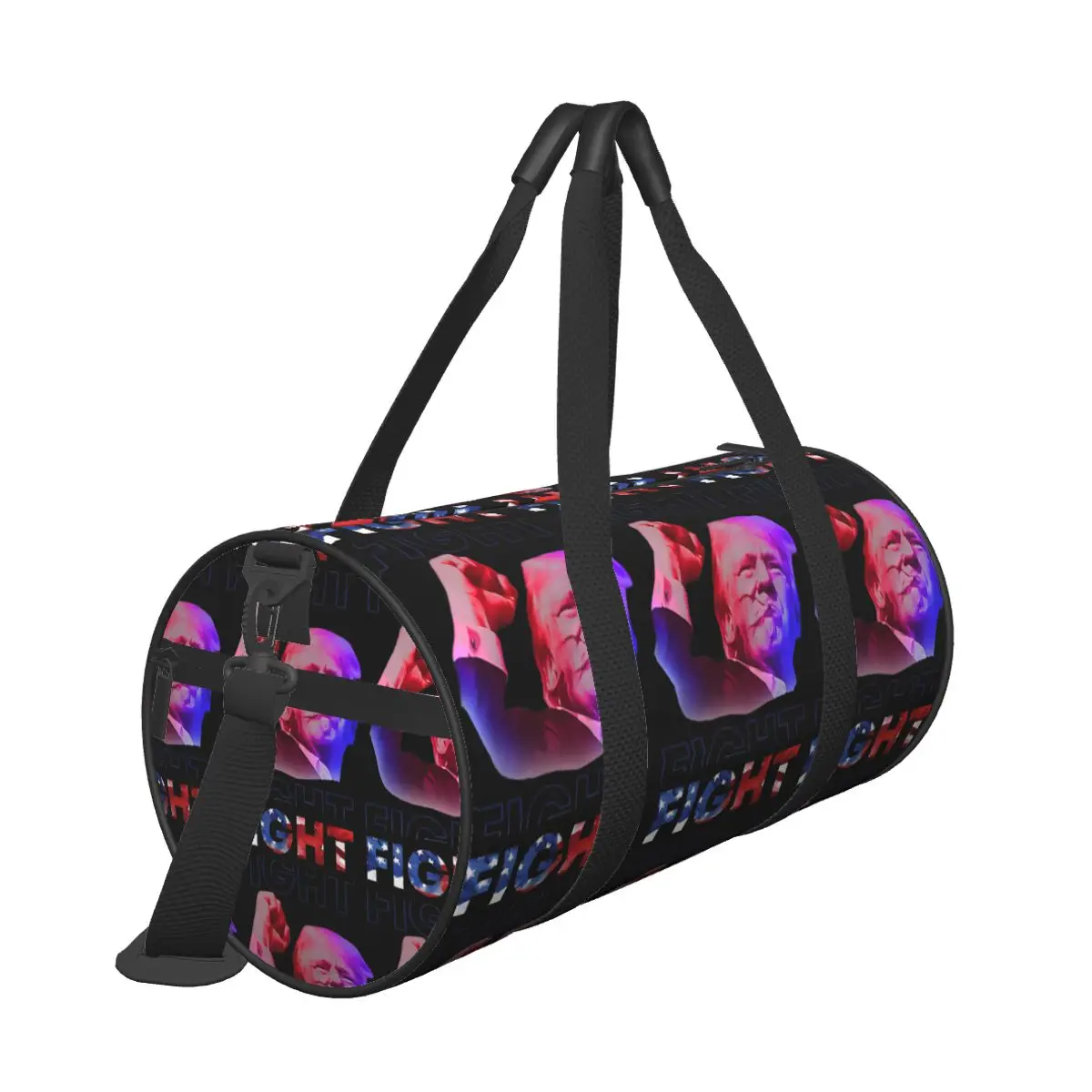 Bolsa de viaje de lucha para hombre, bolsa de entrenamiento, bolsa de gimnasio, personalizada, grande, divertida, deportiva, Fitness, Donald Trump, Tiro en Rally