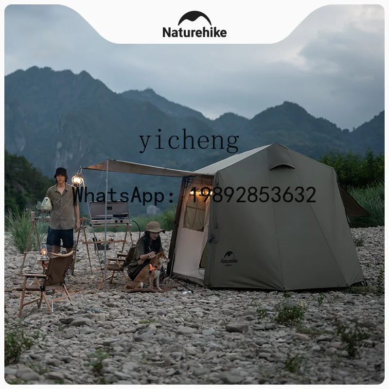 ABC  roof tent outdoor thickened rainstorm protection automatic quick opening camping equipment