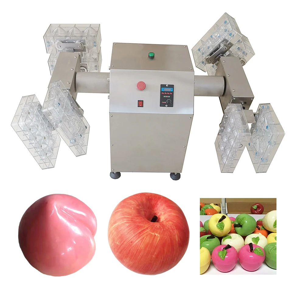 Automatic Hollow Chocolate Egg Spinner Machine For Easter Egg Balls Bunnies Bears Chocolate Hearts