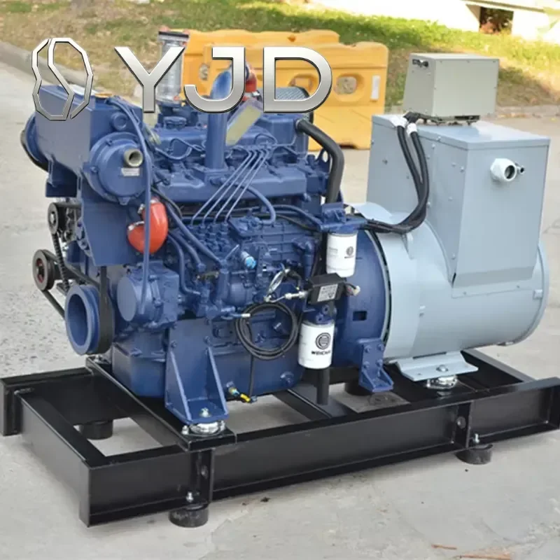 Hot Sale High Quality Engine Portable Power Generator 40kva Ship/boat Power Use 40 Kva Marine Generator with