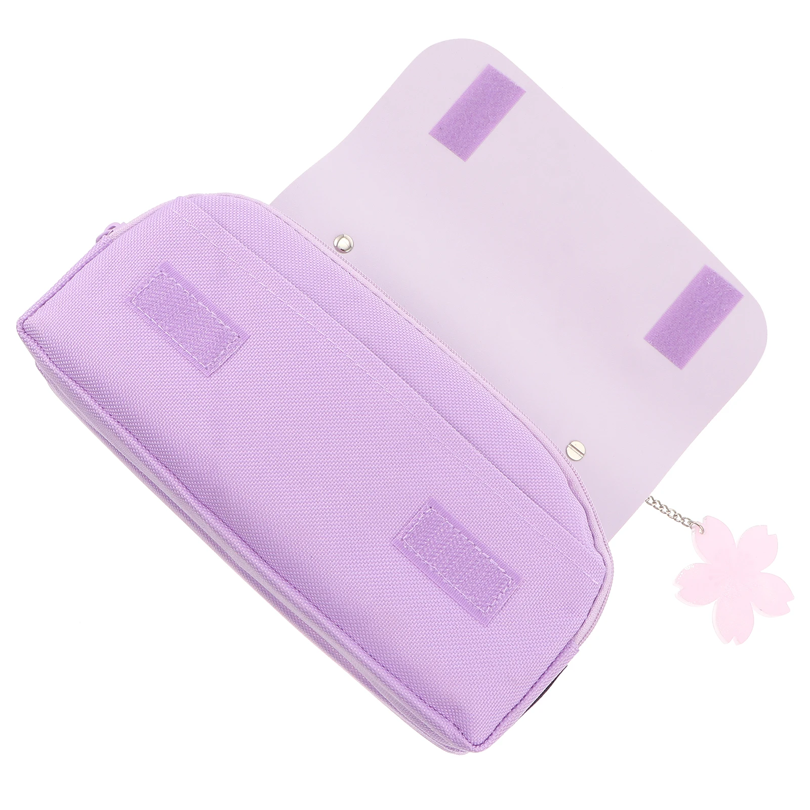 

Pencil Case School Stationery Fashion Pouch Storage Box Student Bag Purple Adorable Travel