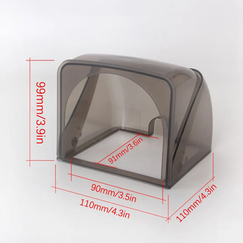 New 86Type Outdoor Socket Protective Cover Bathroom Electric Plug Waterproof Cover Power Outlet Rainproof Box Electrical Supply view 6