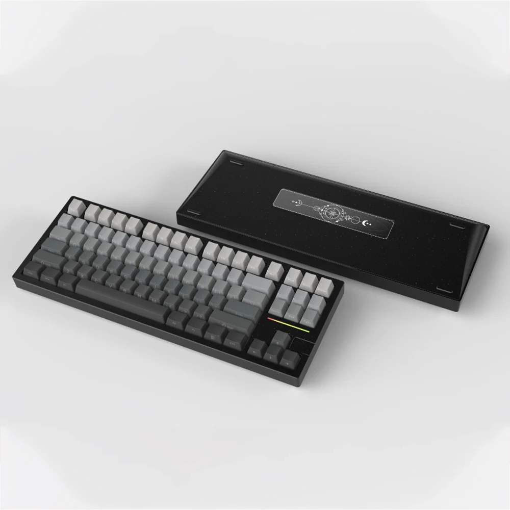 Imagem -02 - Galaxy 80 Pro Teclado Mecânico Modo Liga de Alumínio Rgb Hot Swap Gamer Acessórios Kit Pré Venda