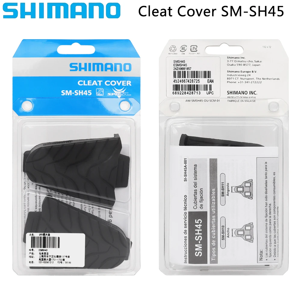 SHIMANO SM-SH45 Cleats Cover Protector Ultralight Pedal MTB Road Bike SH45 Cleats Protective Cleat Cover for SH10/SH11/SH12