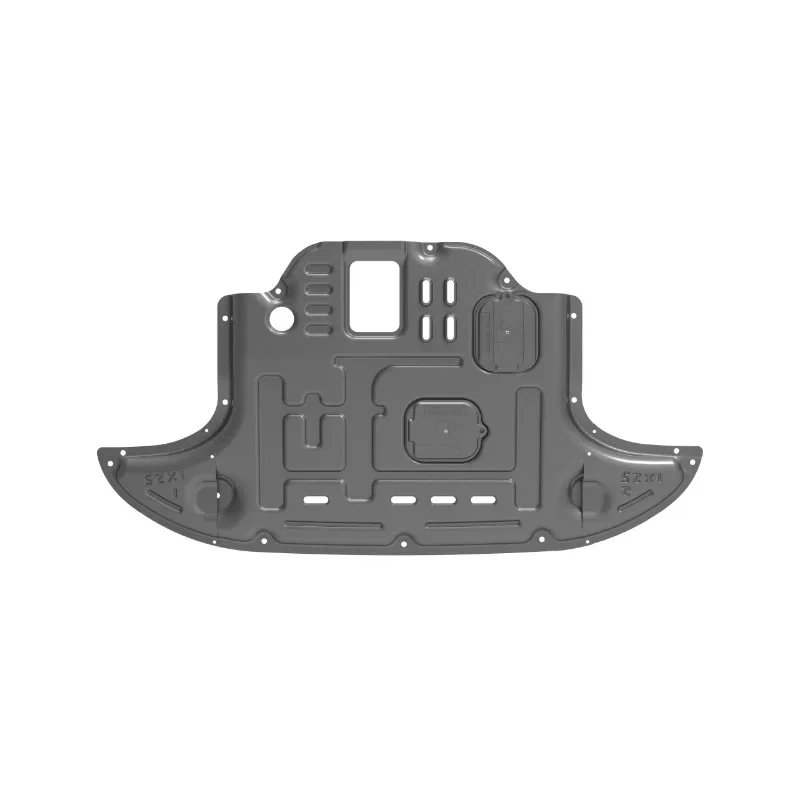 أعلى جودة أسود تحت المحرك الحرس قطعة من نسيج مجلس سبلاش درع الطين الحاجز لوحة لوحة لشركة هيونداي IX25 Creta 2020-2024 #6