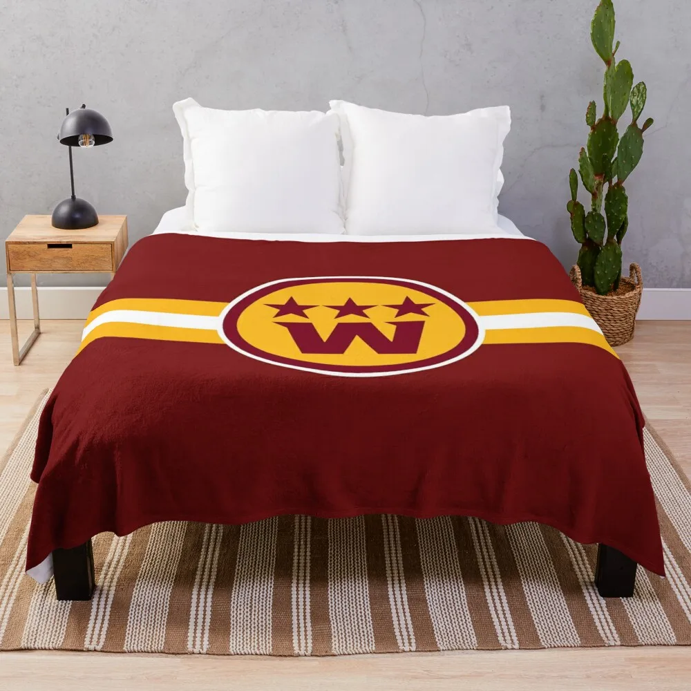 

Washington Generals Football Team Logo Throw Blanket Moving Sofa Hair heavy to sleep Blankets