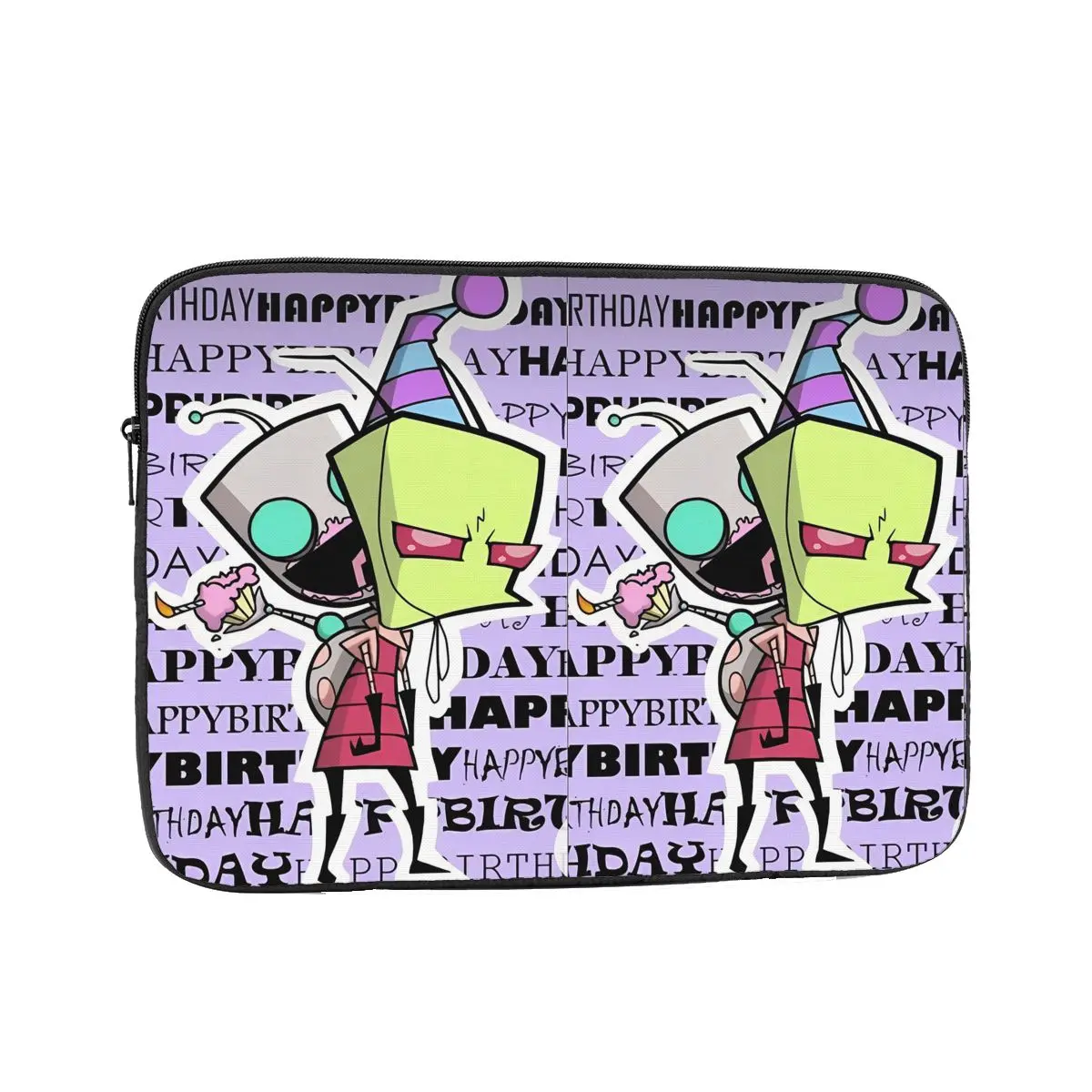 

Милая мультяшная сумка для ноутбука Zim, чехол 12, 13, 15, 17 дюймов, сумка для ноутбука, противоударный чехол с рукавами, сумка