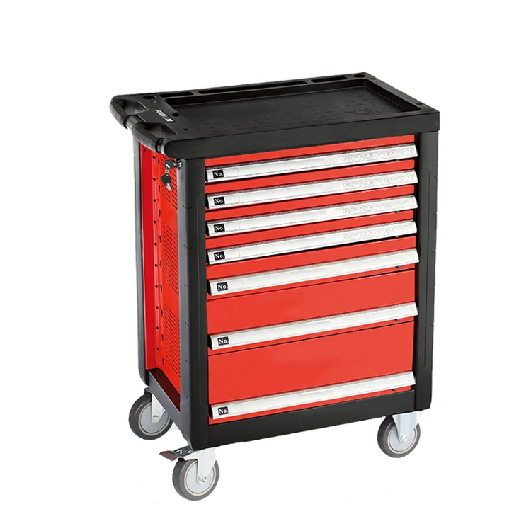 2024 196 Tools set for Hanging Tool Box Cart Tool trolley with Rollers and Drawers 2024 Hot Sale