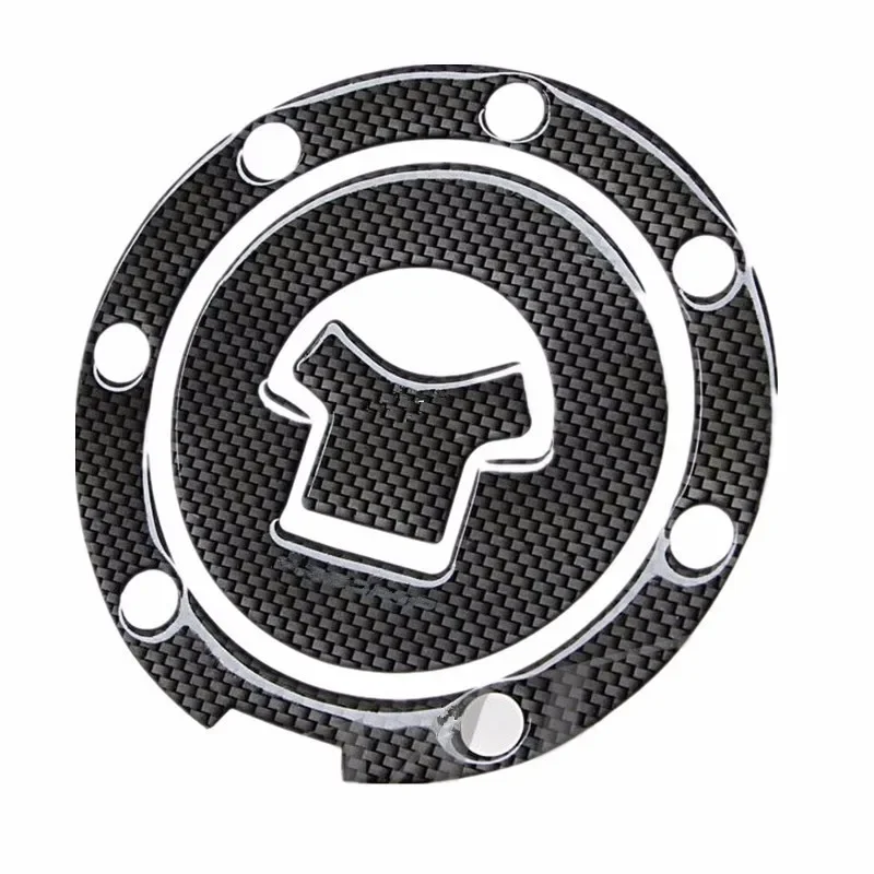 Motorbike Racing Fiber Fuel Gas Cap Cover Tank Protector Pad Sticker Decal For Honda CBR 600 F2/F3/F4/F4i RVF VFR CB1300 CB400