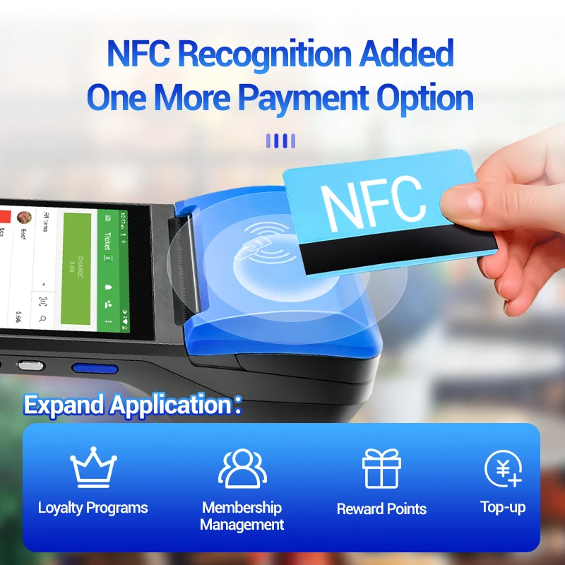 FYJ-F1 5.5/5.99 Inch Android 12 Handheld Pos 3+16G Order Receiving Terminal Machine Pos Punto de Venta Touch Pos Systems image 5