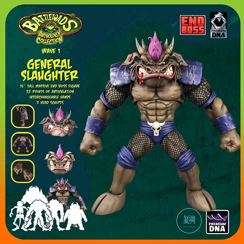 Megalopolis Premium DNA Anime Action Figure Teenage Mutant Ninja Turtle Battletoads Wave1 Collectible Decoration Favorite Of Boy