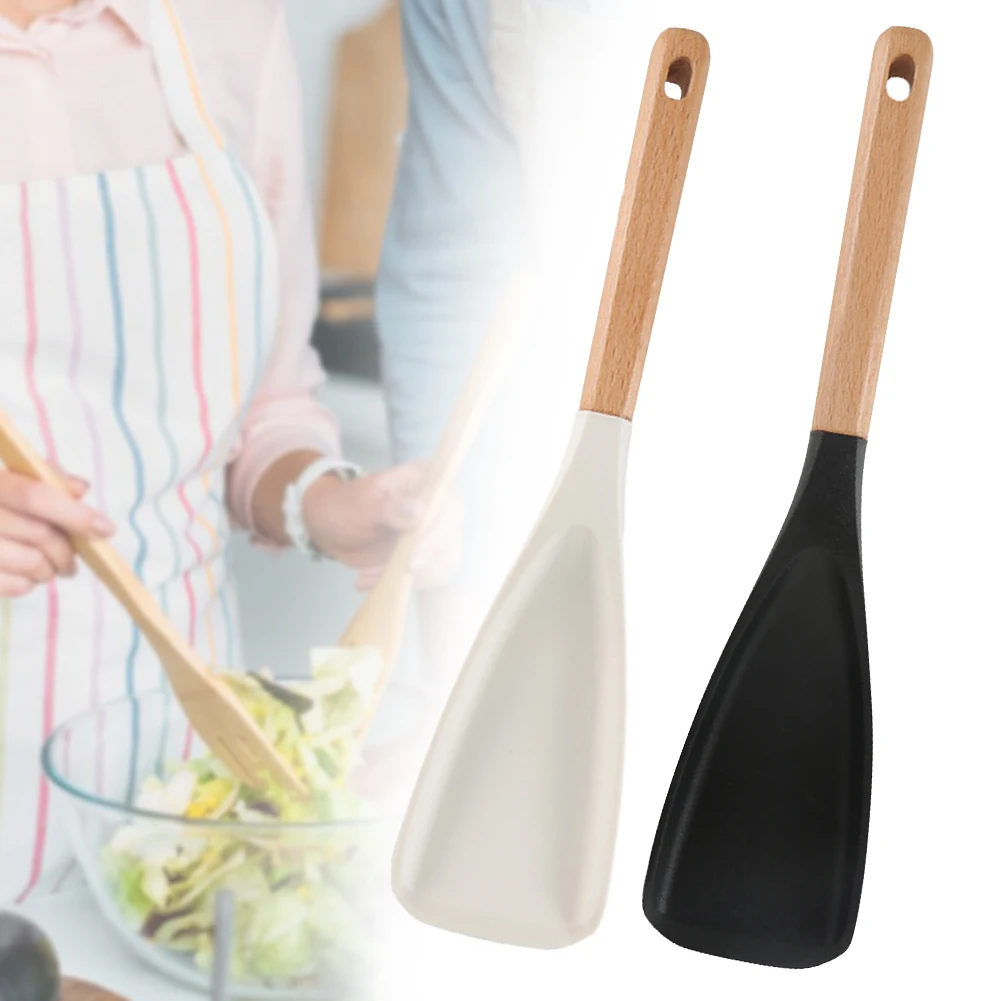 

Premium Silicone Multipurpose Serving Spoon Heat Resistant Food Safe Cookwares For Cooking Serving