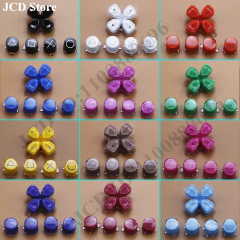 PS5 컨트롤러 게임 패드 D 패드 A B X Y 크로스 크리스탈 버튼 교체 방향 기능 키