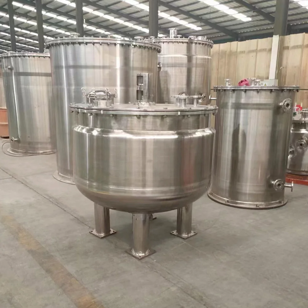 Reaktor Tangki Pengaduk Otomatis Stainless Steel yang Dapat Disesuaikan 220V Wadah Tekan Reaktor Kimia Khusus