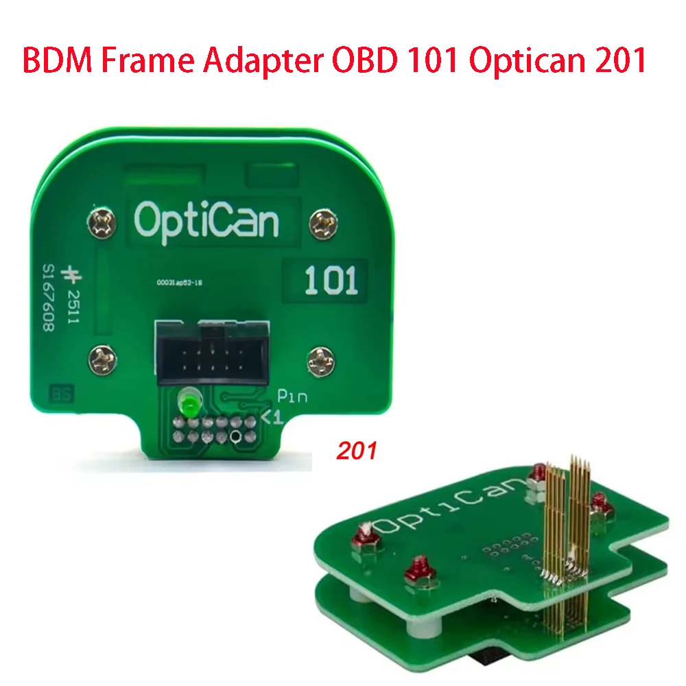 OBD 101 Optican 201 BDM Frame Adapter Works with BDM100 EDC16 Car Diag Tools for Bo-sch for Sie-mens BDM-100 BDM ECU