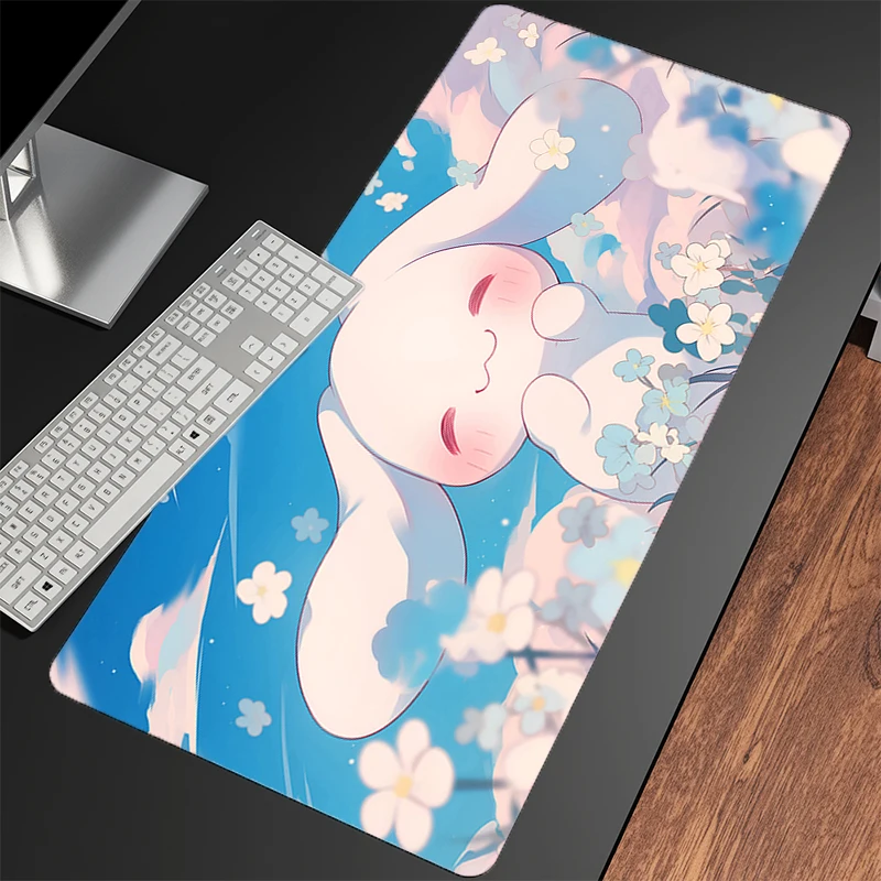 لوحة الماوس سينامورول Kawaii XXL ملحقات الألعاب ألعاب الكمبيوتر الفومبريلا حصيرة مكتبية للكمبيوتر المحمول Varmilo لوحة المفاتيح لوحة الماوس #5