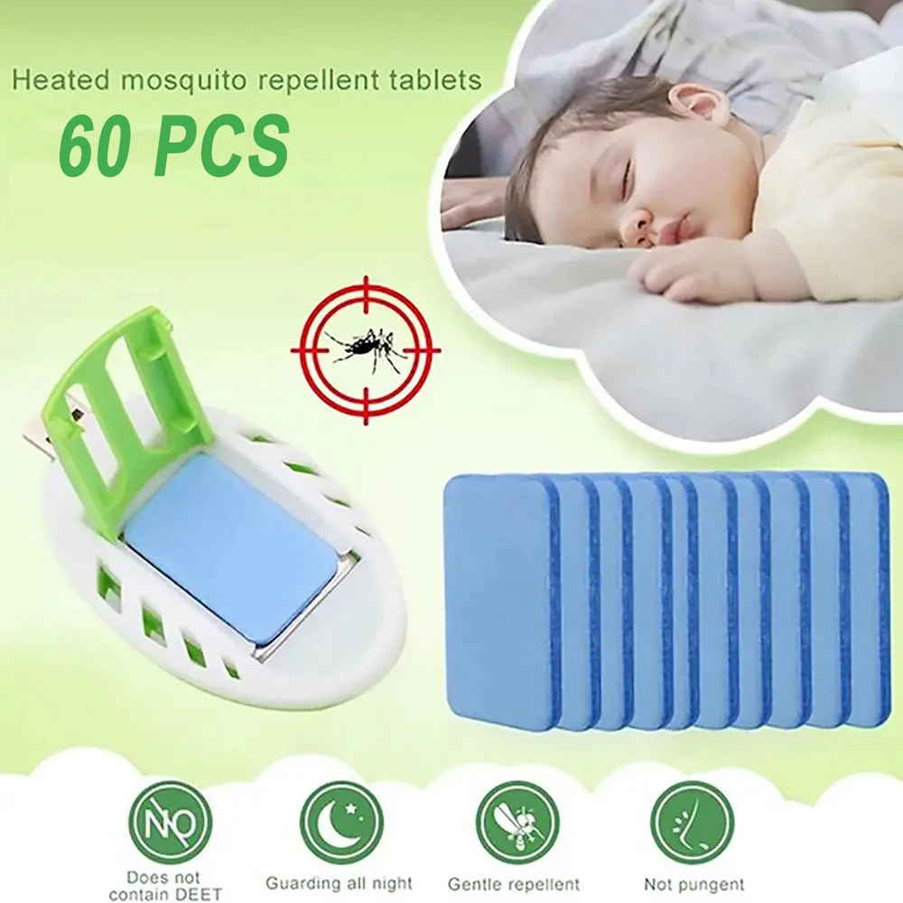 USB Mosquito Killer Summer Portable Mosquito Repeller No Toxic Scented Tablet Improve Sleep Home Bedroom Electric Incense