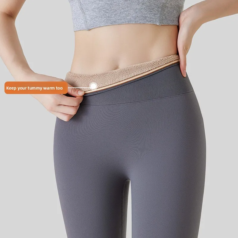 Shark Leggings Women Thick Fleece Lined Winter Pants High Waist Slim Plus Size Petite Thermal Tights Woman Clothing S to 3XL - view 3