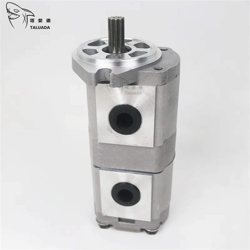 For Gear Pump Hitachi EX100 EX100-5 EX120-1-2 ZAX200 EX200-3 ZAX240 Excavator Parts Hydraulic Gear Pilot Pump Assy 4278696 92180