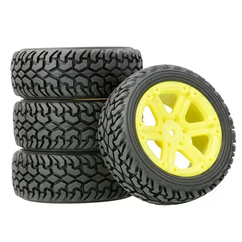 75mm Upgrade Large Tires for 1/10 1/14 WLtoys 144010 144001 124017 Off-Road RC Car Upgrade Spare Accessories Widening Wheels view 5