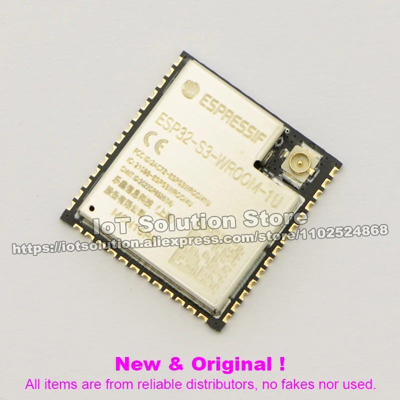 ESP32-S3-WROOM-1U-N16R8 16MB Flash 8MB PSRAM WiFi Module