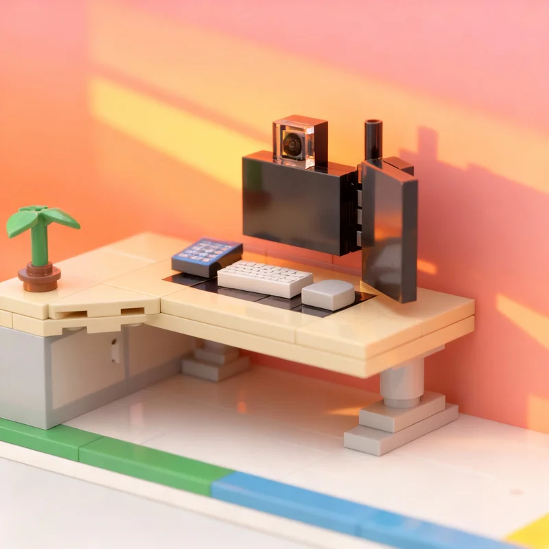 

Набор для сборки архитектурной модели MOC Power BI к годовщине, 149 деталей, развивающая игрушка, креативный подарок на Рождество, идея для творчества