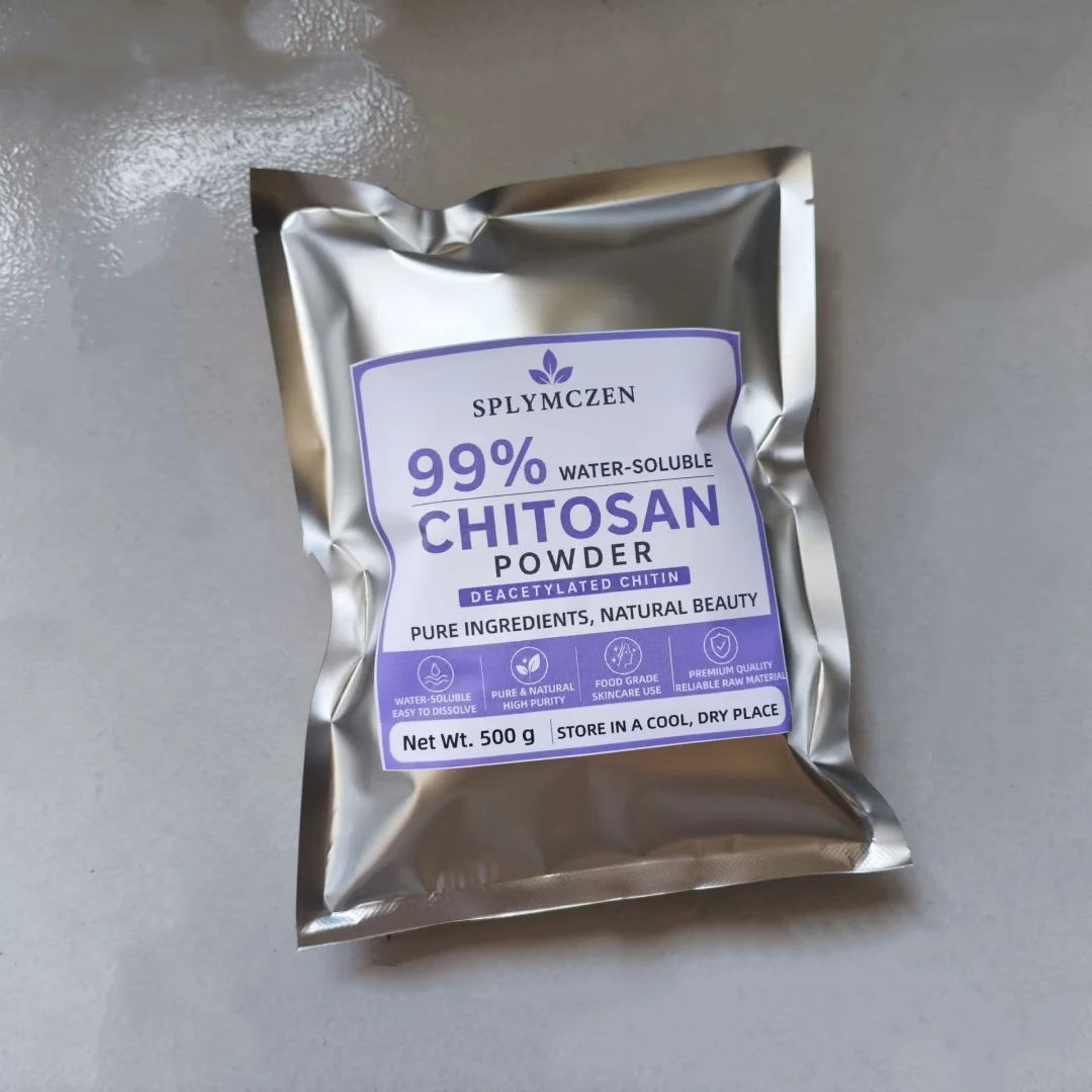 SPLYMCZEN 99% High Purity Water Soluble Deacetylated Chitin, DIY Soap Making Craft Raw Material