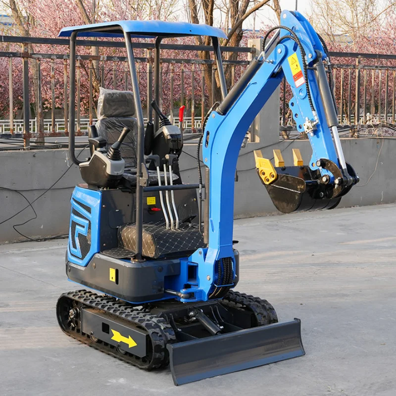 

China Price CE EPA Euro 5 Engine Crawler Excavator 1.2 Ton Farm Hydraulic Diesel Mini Digger Home Crawler Compact Small Bagger