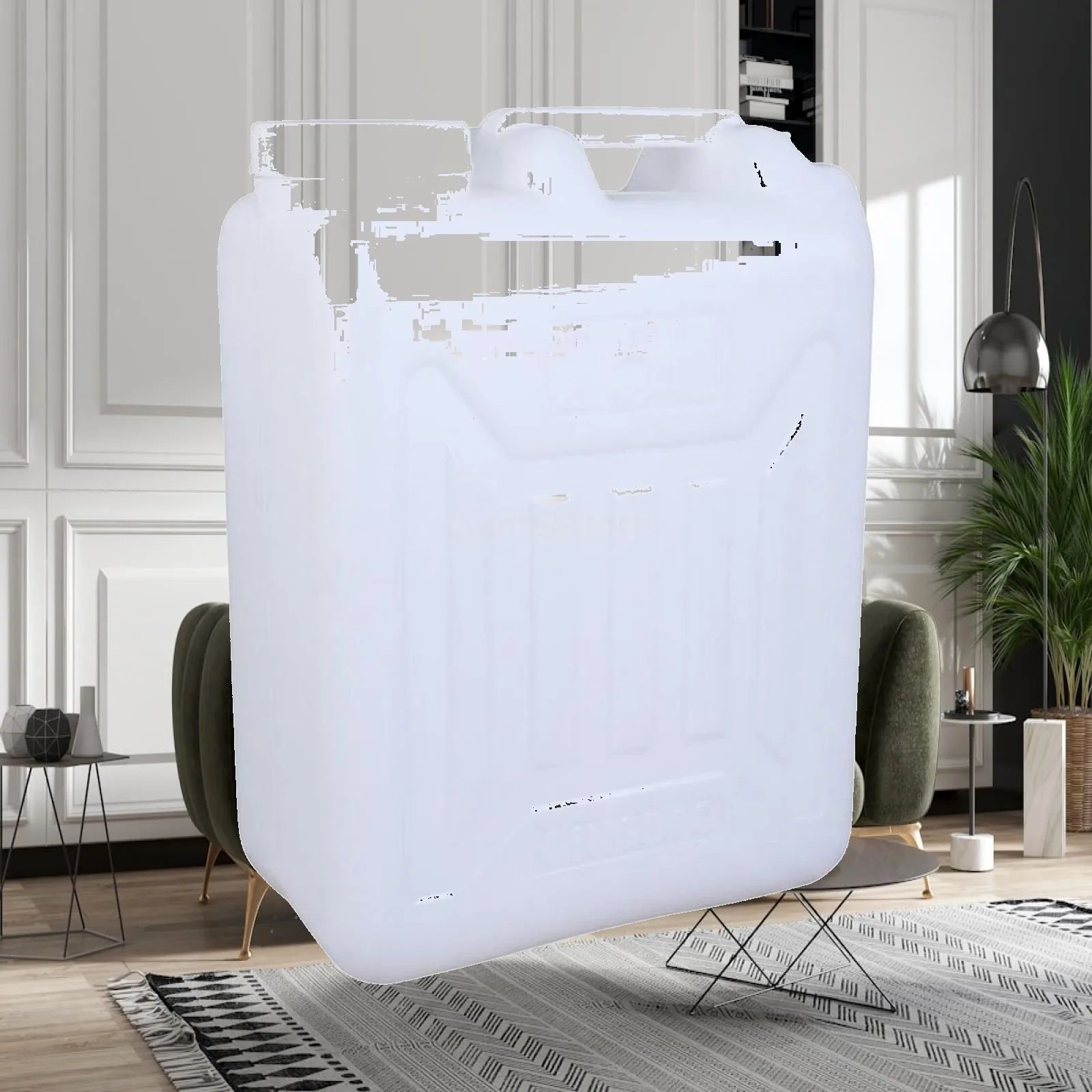 Heavy Duty 25 Liter Water Jug Chemical Bucket with Secure Sealing for Beverage and Cleaning Use