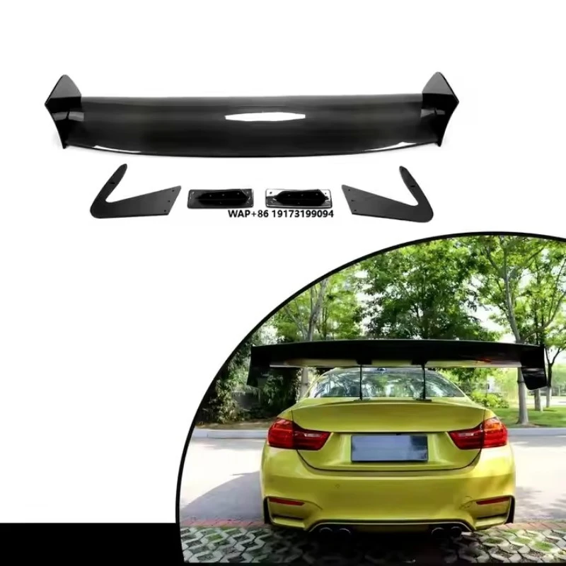 

Carbon Fiber /FRP Big Barb Volte Spoiler Rear Trunk Spoiler Boot Lip for GTR Mustang GT86 BRZ