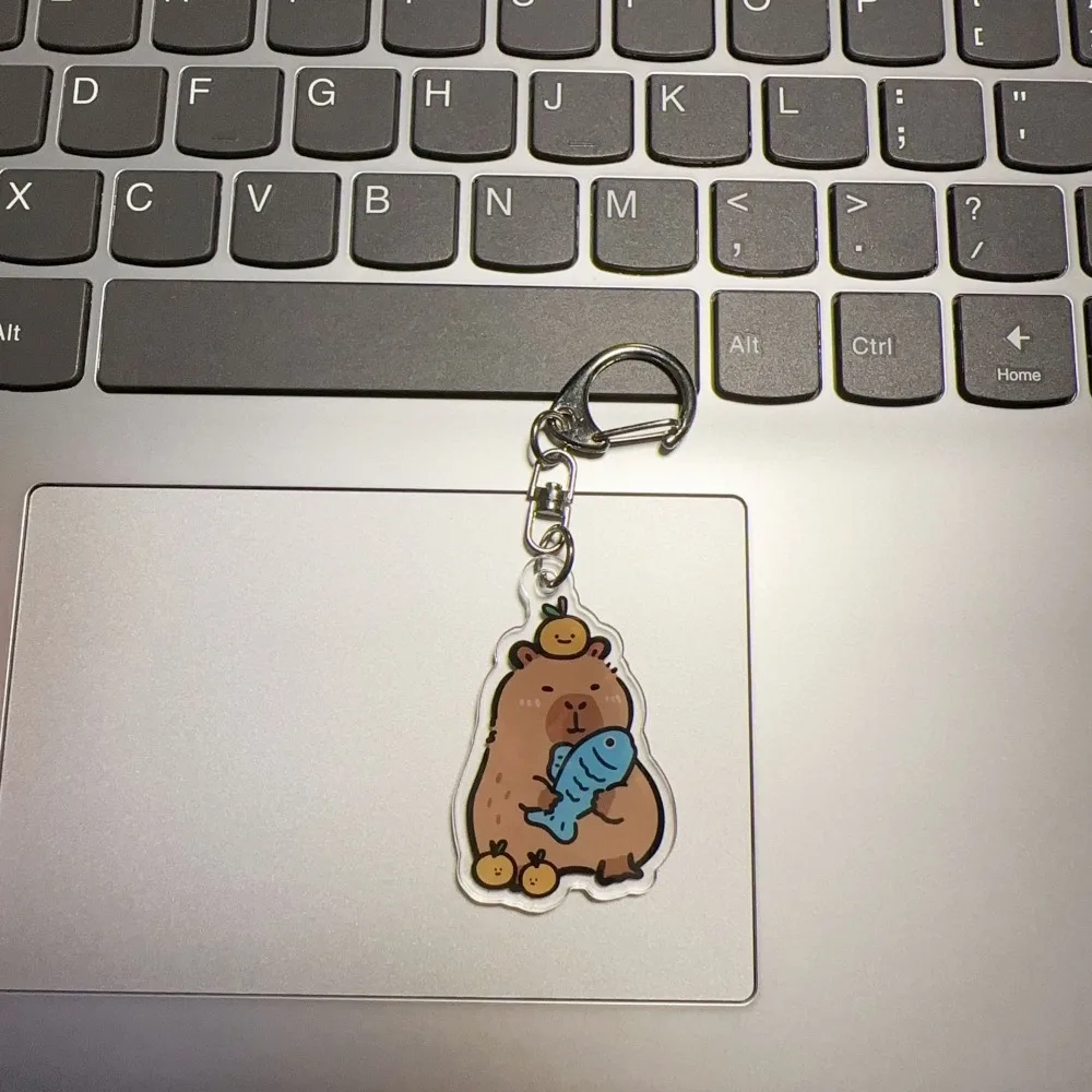 Geschenke Kapibala Capybara Schlüsselanhänger Acryl Tier Niedlicher Anhänger Schlüssel Zubehör