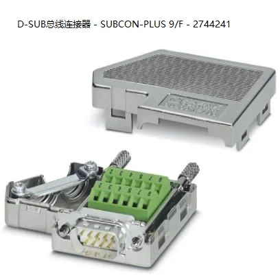 Phoenix D-SUB Bus Connector-SUBCON-PLUS 9/F-2744241