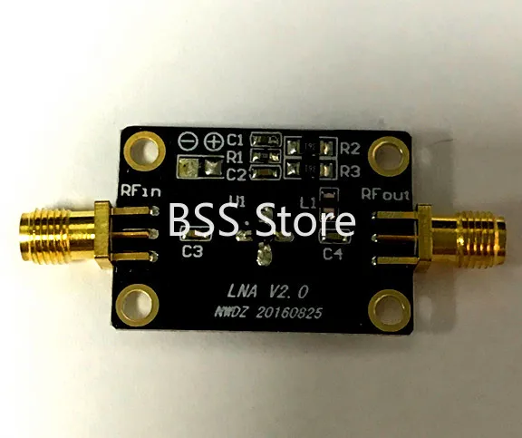 

10K-3G Broadband Amplification RF Amplification Typical Gain 26dB High In-band Gain Flatness LNA Module Sensor