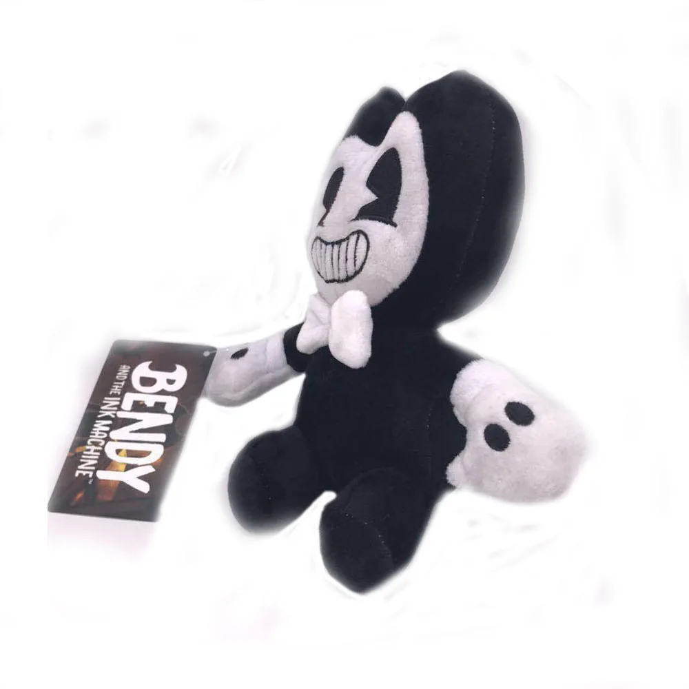 Plush Bendy Doll And The Plush Ink Machine Toys Stuffed Halloween Thriller Game Plush Doll Soft Toys For  Christmas Present Gift