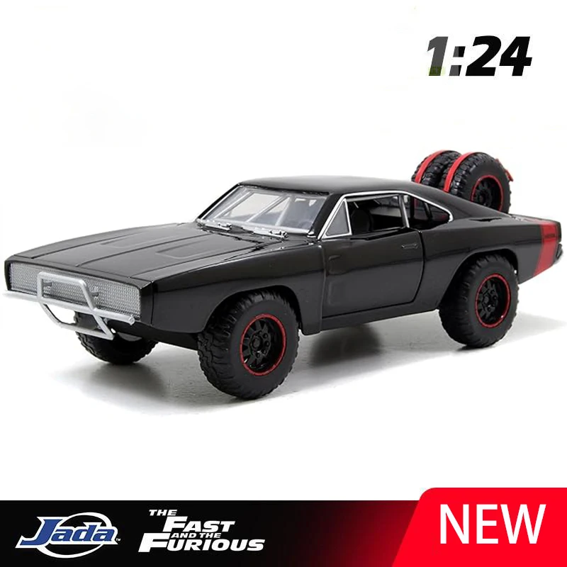 JADA 1:24 DODGE CHARGER R/T Fast & Furious Alloy Car Diecasts & Toy Vehicles Car Model Miniature Scale Model Car For Children