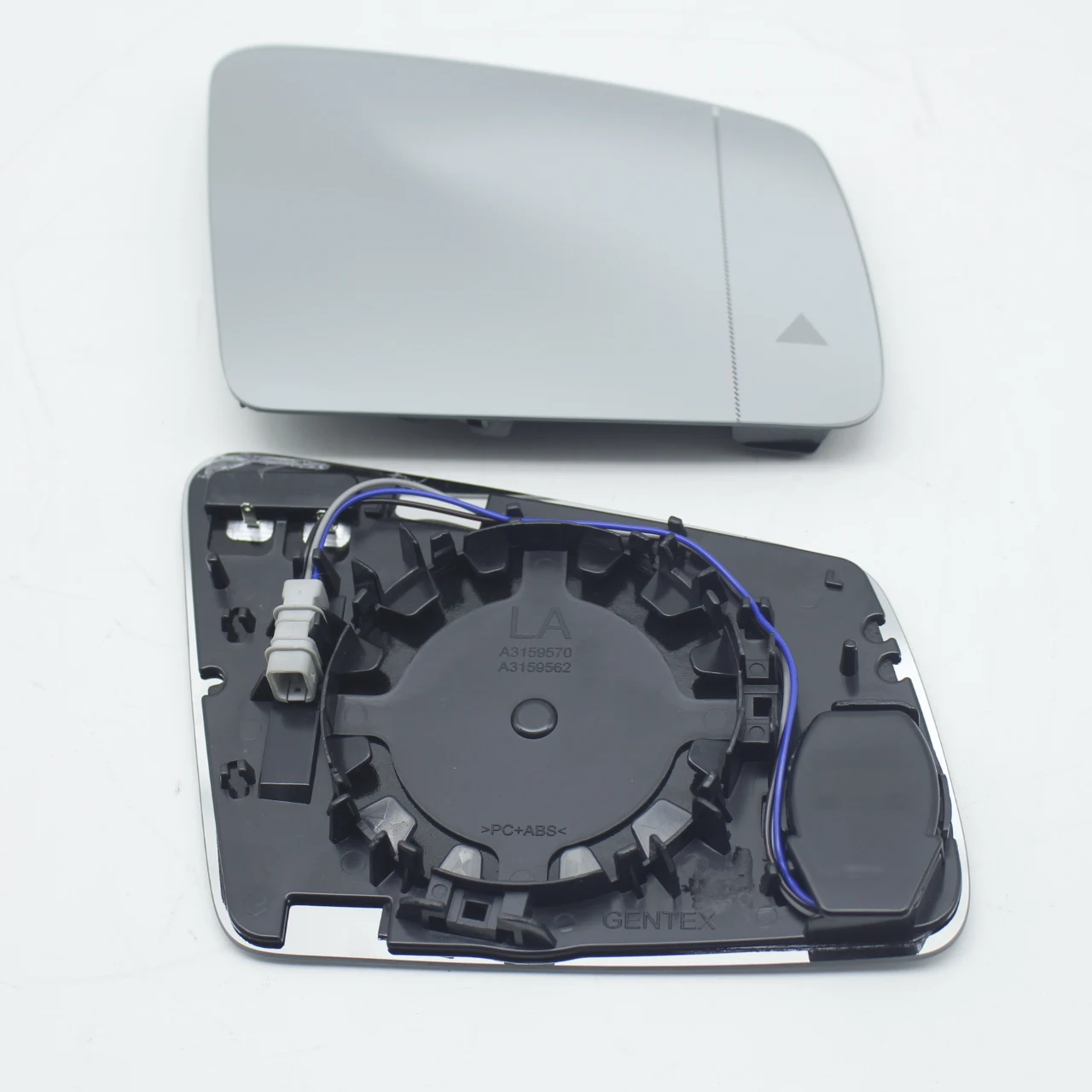 For Mercedes-Benz A B C E GLA CLA CLS W176 W246 W212 W204 W221 W218 Left or Right Heated Side Glass Mirror Lens with Blind Spot