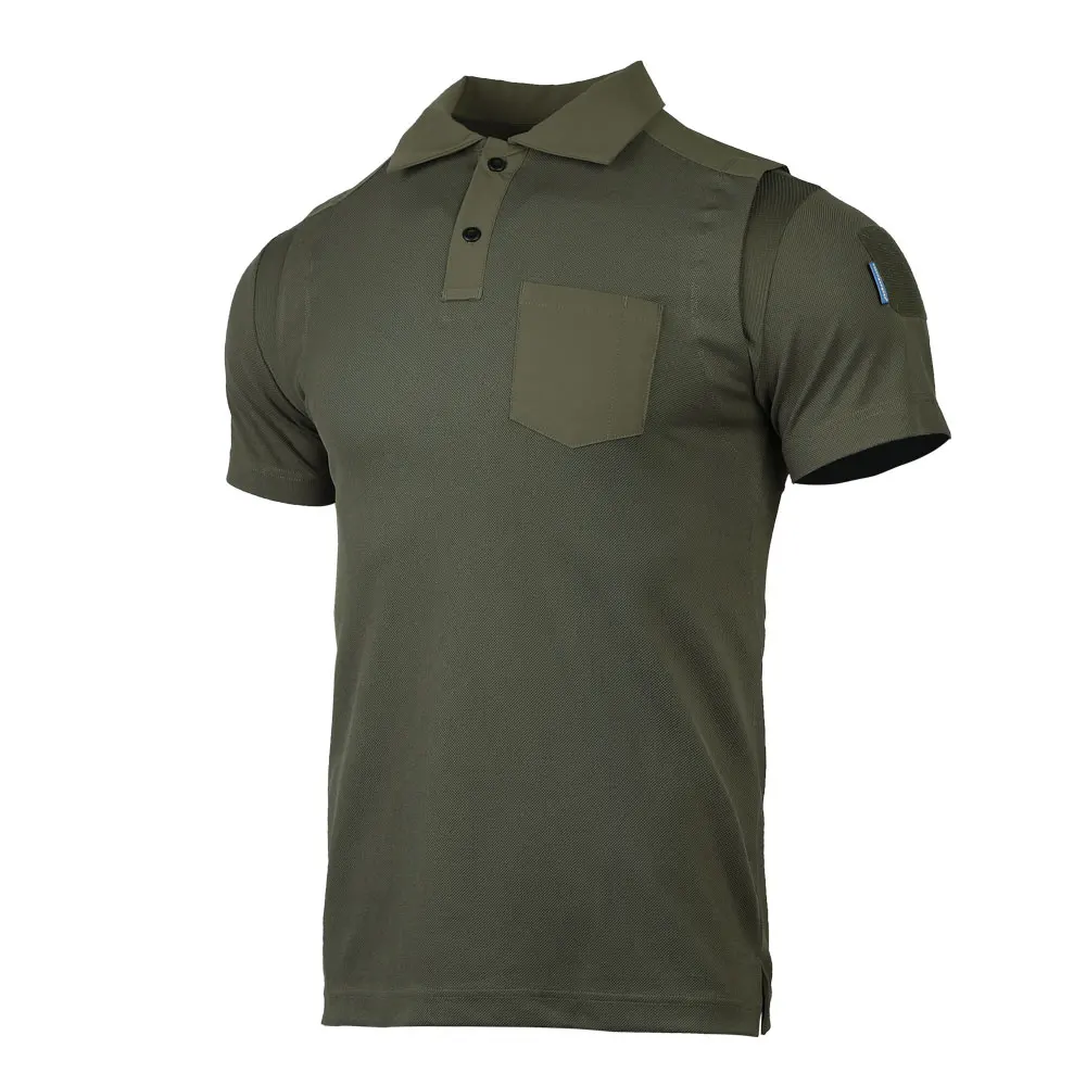 Emersongear Blue Label Mayfly Tactical Polo Shirts Sports T-shirt Short Sleeve Tops Hunting Tshirt Outdoor Urban Polyester