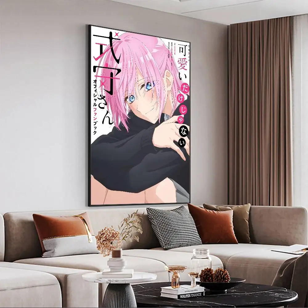 أنيمي Kawaii الوردي فتاة Shikimoris ليس مجرد كتي أنيمي الملصقات لزجة خمر غرفة المنزل بار مقهى ديكور Kawaii غرفة ديكور