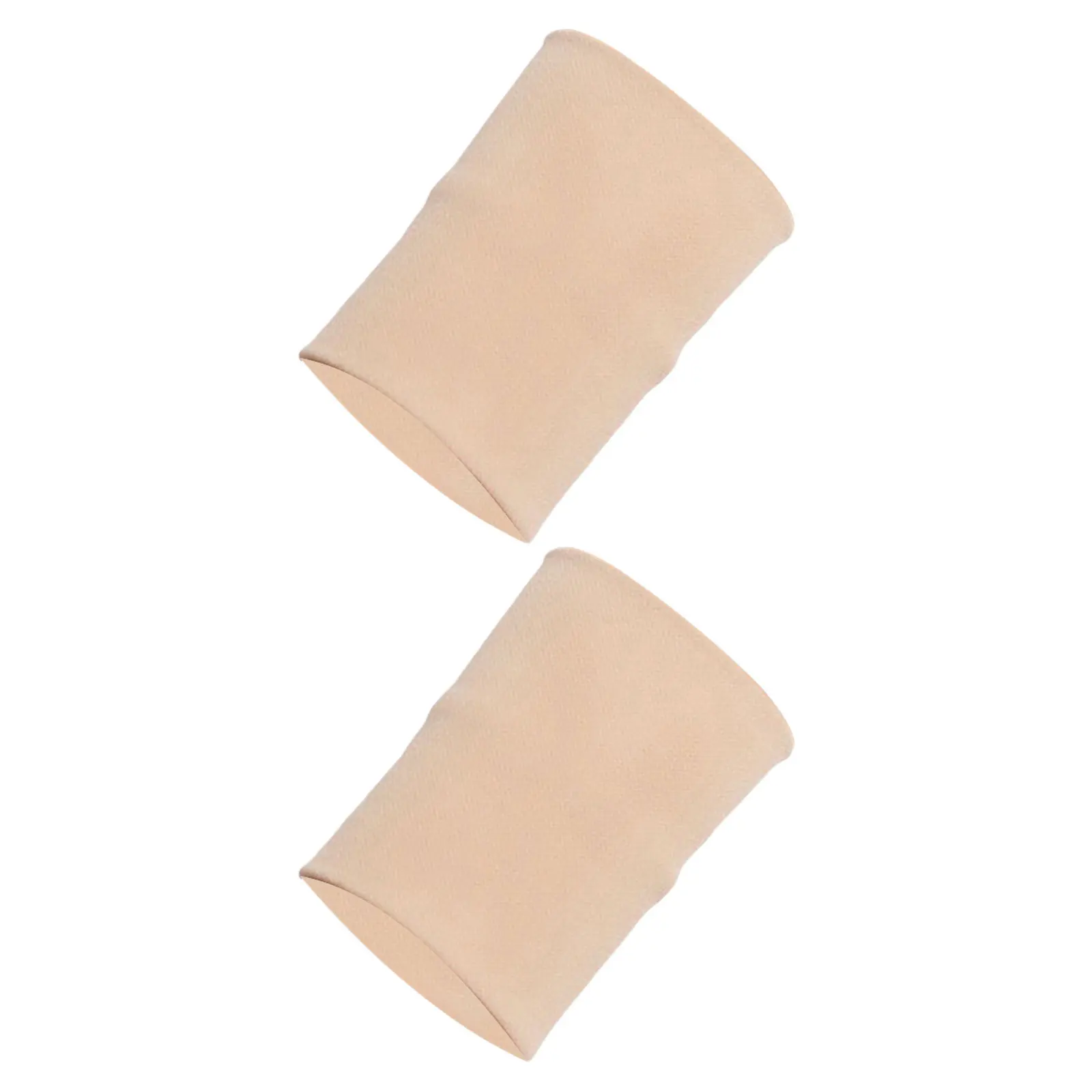 2Pcs Medical Wrist Bands Breathable Lightweight Elastic Support Pain Relief Injury Protector Sports Size S Beige