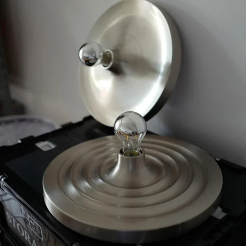 Bauhaus Spaceage UFO Wall Lamp Back Ground Wall Decor Light for Living Room Aisle Corridor Ceiling Lamp